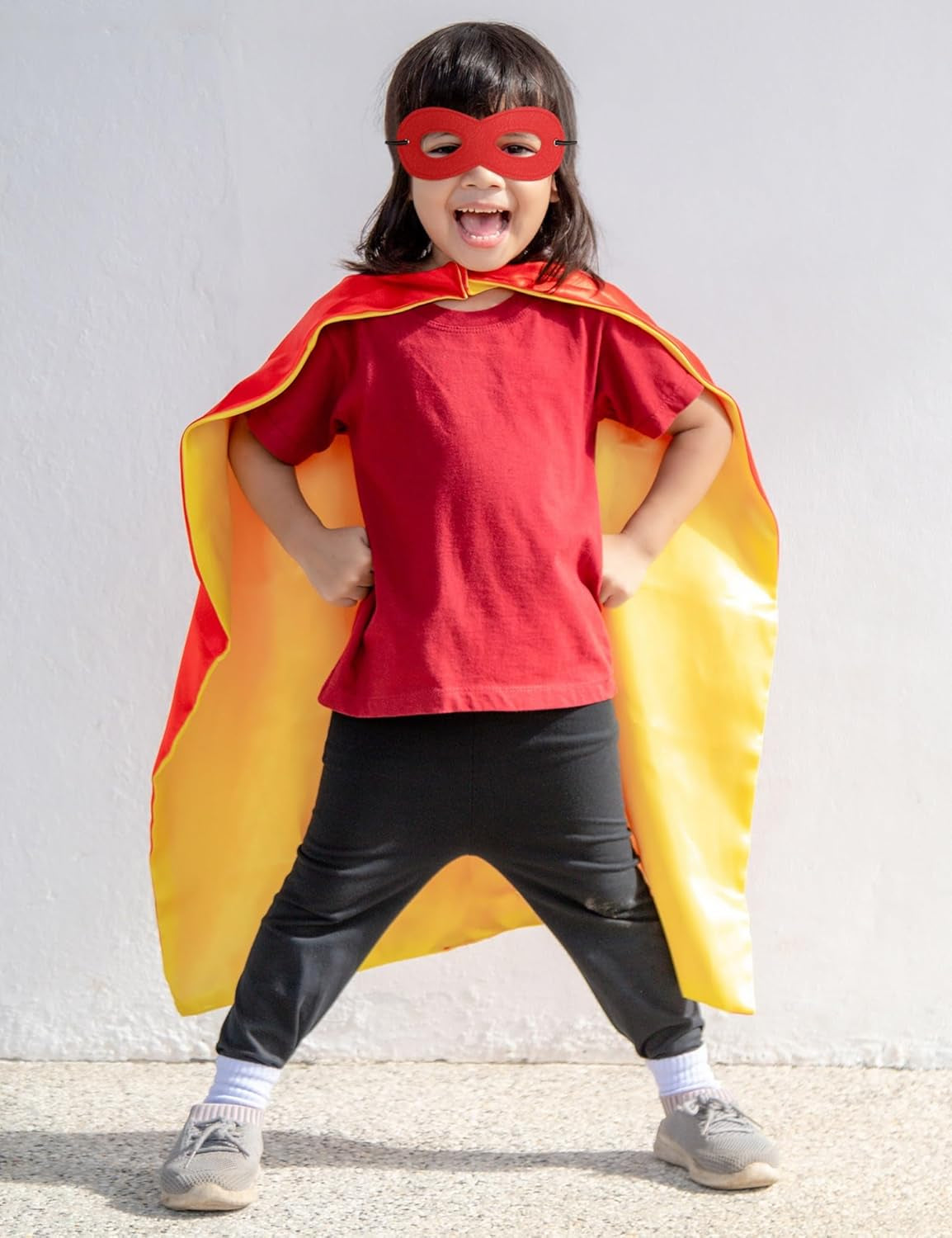 Kids Superhero Capes and Mask -Super Hero Cape for Boys Girls Boys Girls Christmas,Halloween, Parties