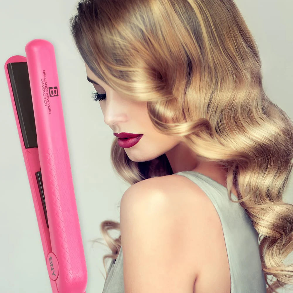 Original Ceramic Iron|Hair Straightener Curler 2 in 1|450° 1.25 Inch