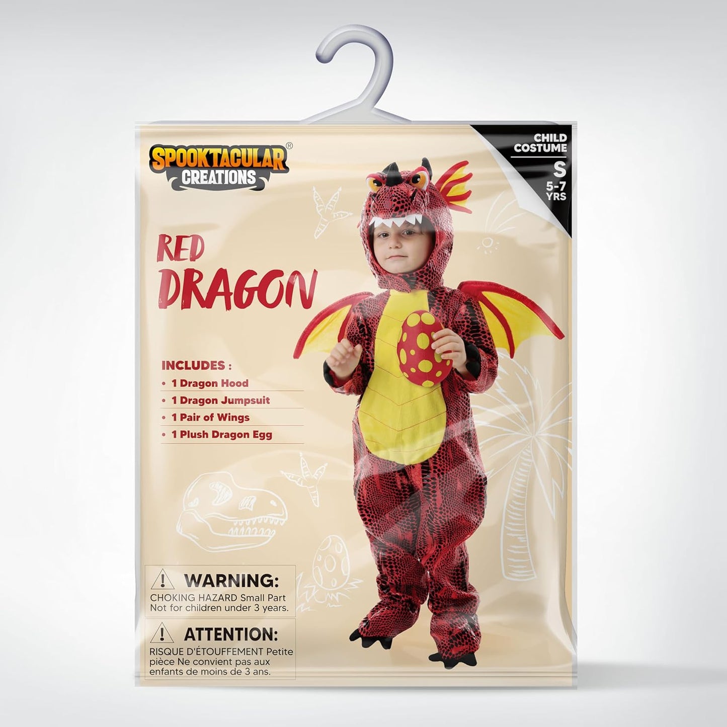 Toddler Dinosaur Costume Kids Dragon Costume with Wings Eggs for Unisex Baby Halloween Dress up Party
