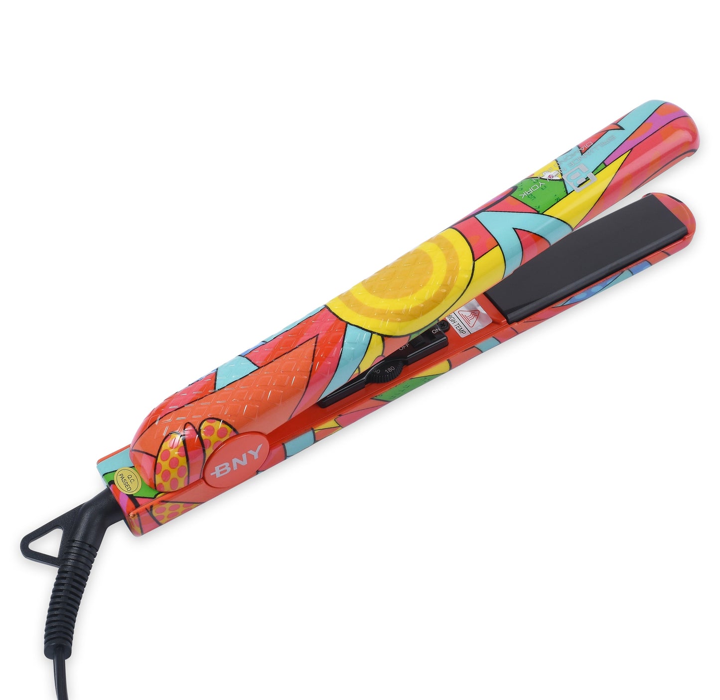 Original Ceramic Iron|Hair Straightener Curler 2 in 1|450° 1.25 Inch