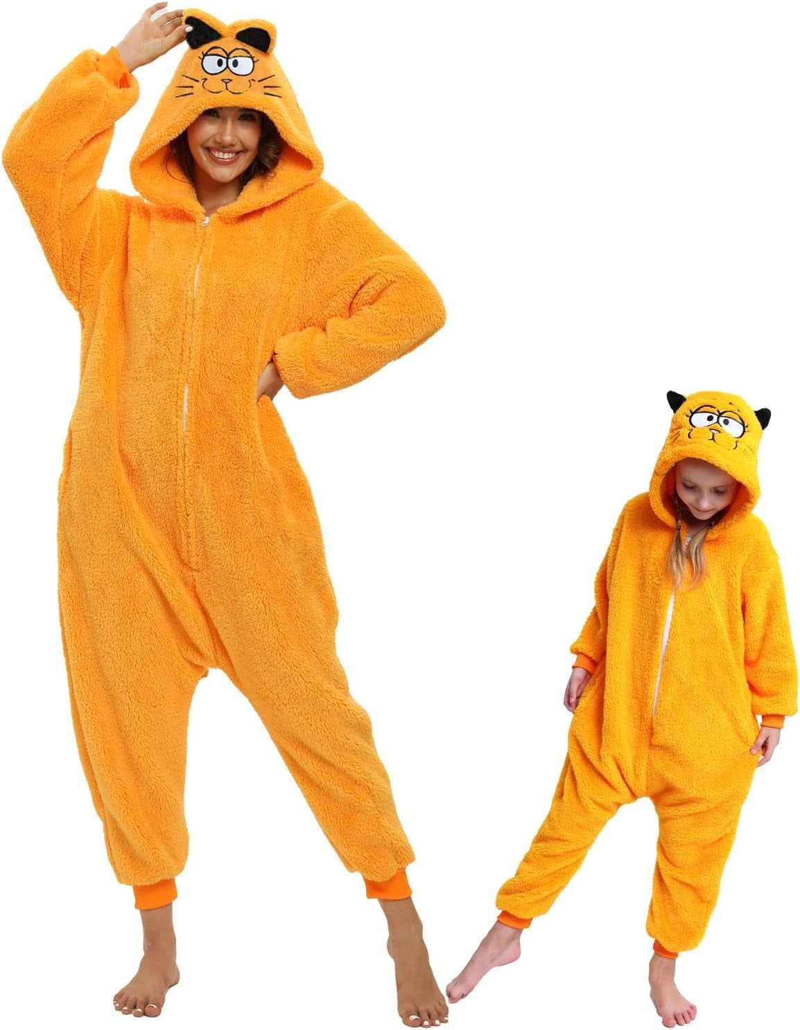 Kids Onesie Pajamas Animal One Piece Costume Halloween Cosplay for Boys Girls Family