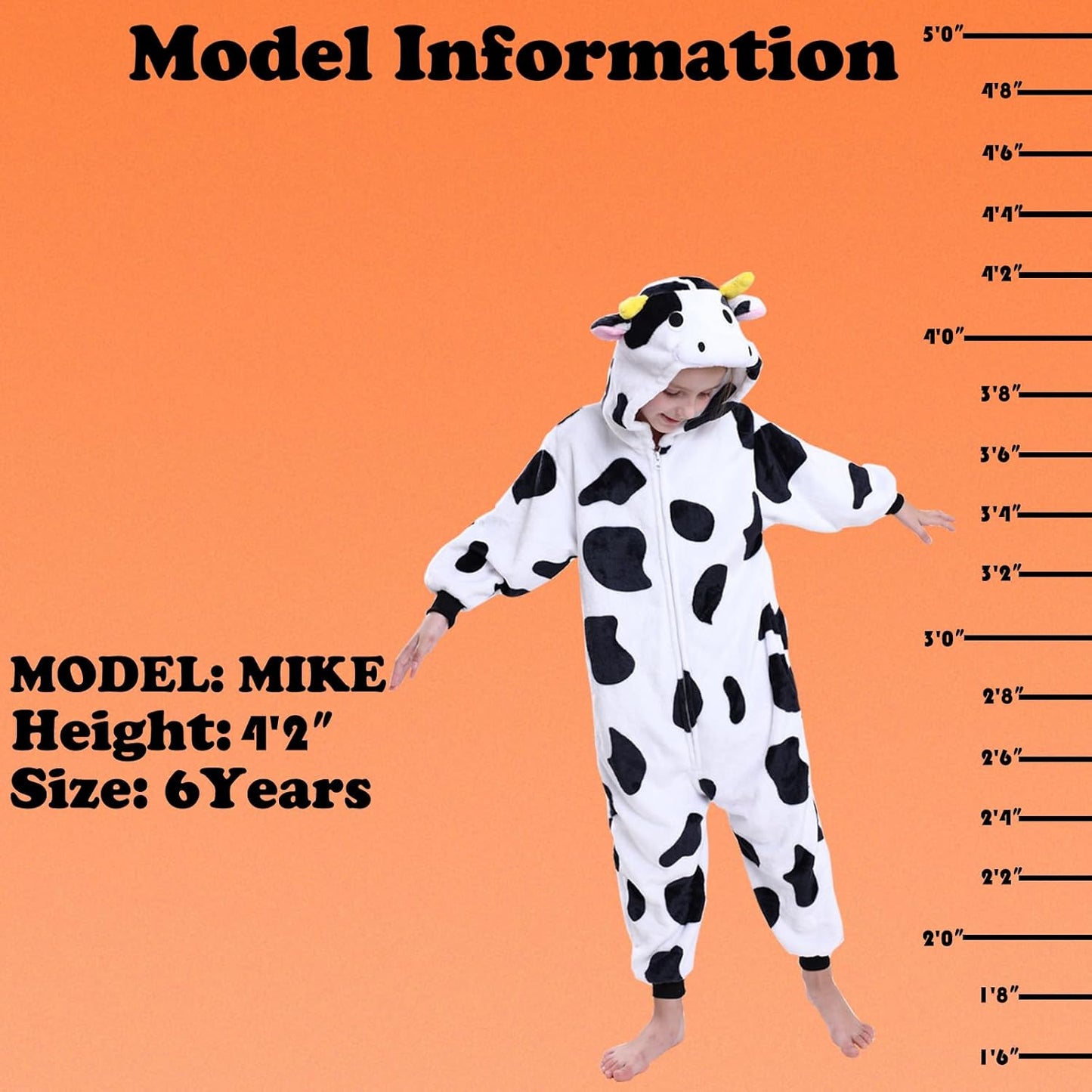 Kids Onesie Pajamas Animal One Piece Costume Halloween Cosplay for Boys Girls Family