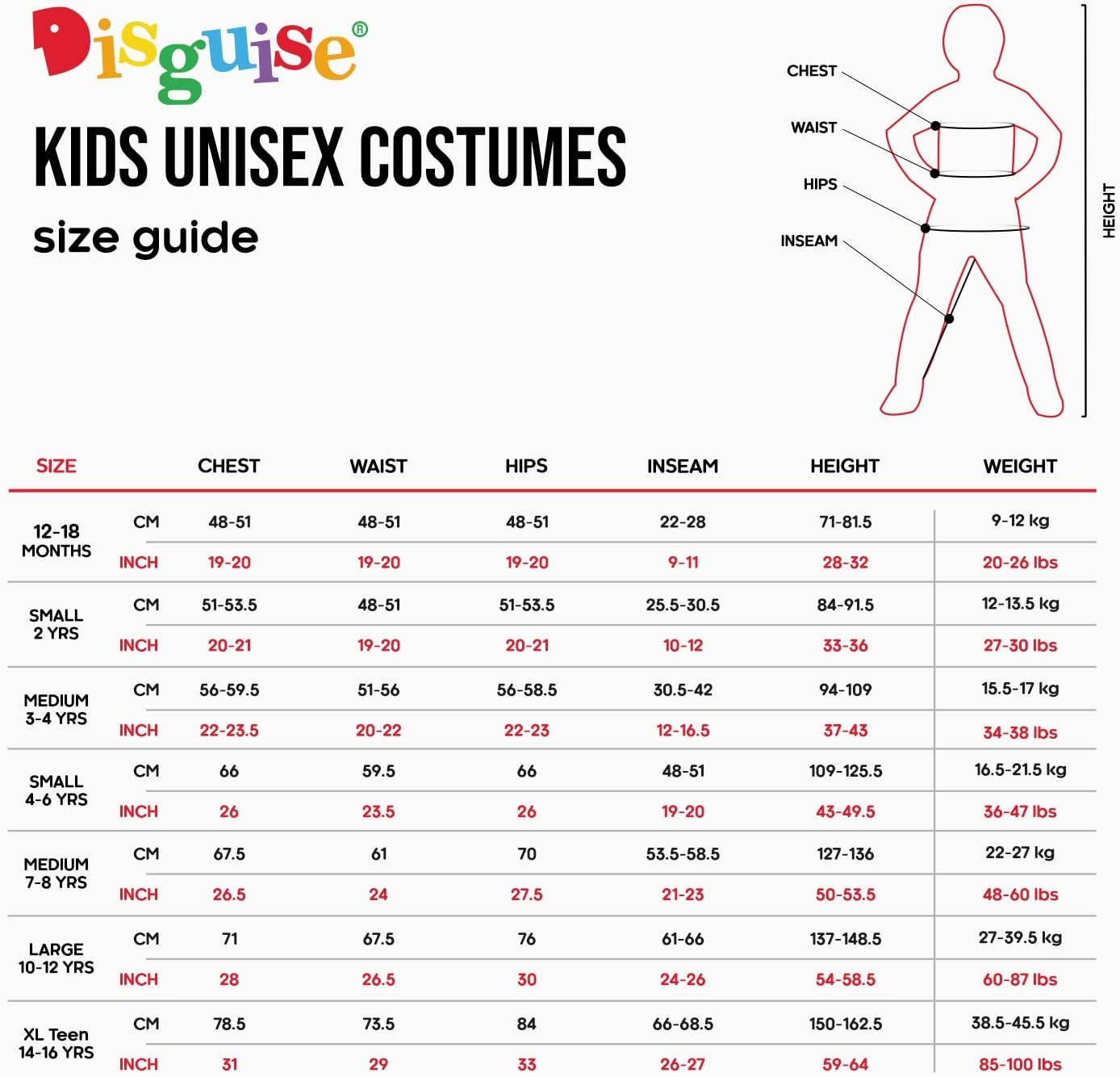 Ranger Classic Muscle Child Costume, Red, Size/(4-6)