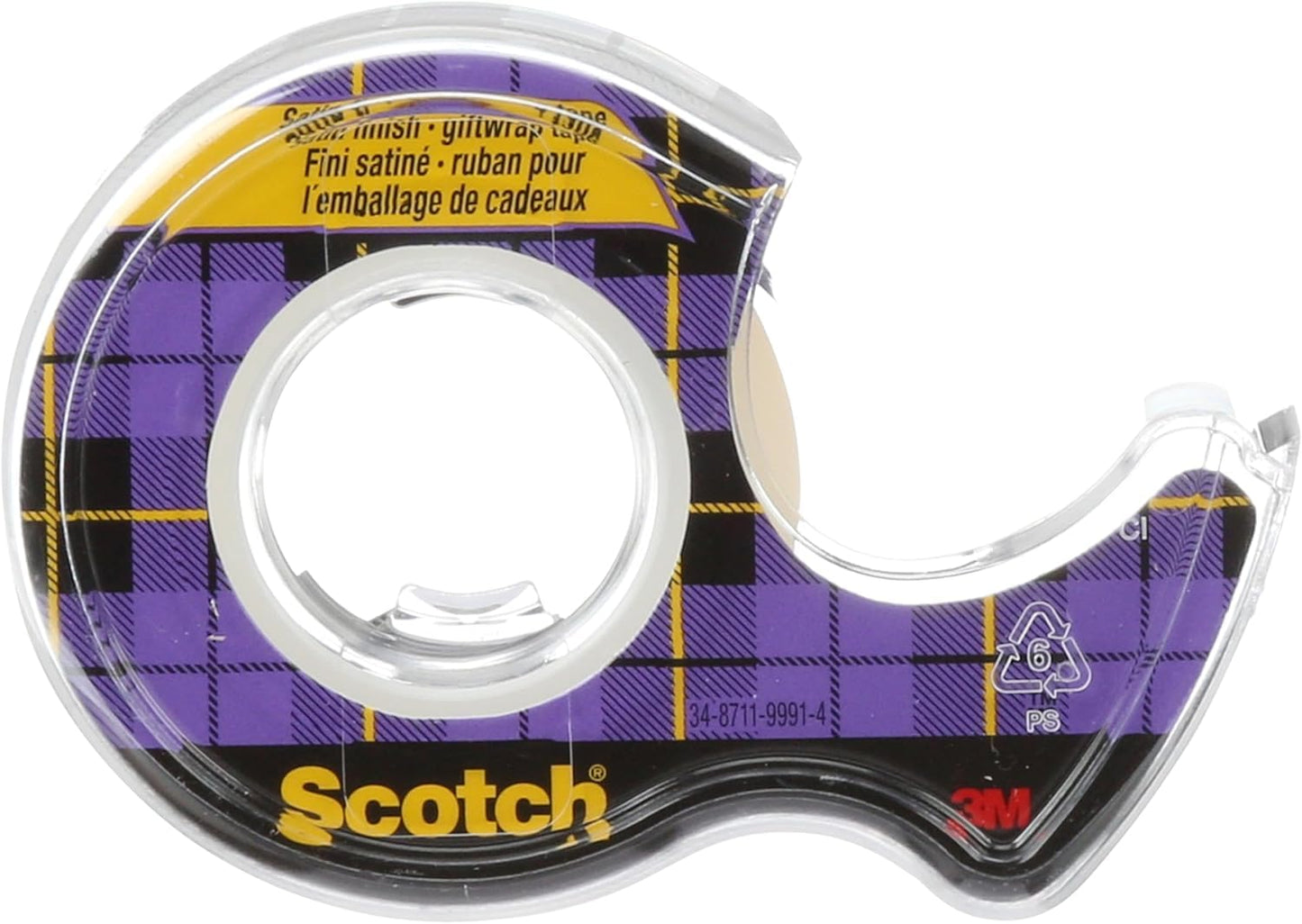 Tape Gift Wrap Tape, 19Mm Wide X 10.1M, 3 Rolls in Dispensers