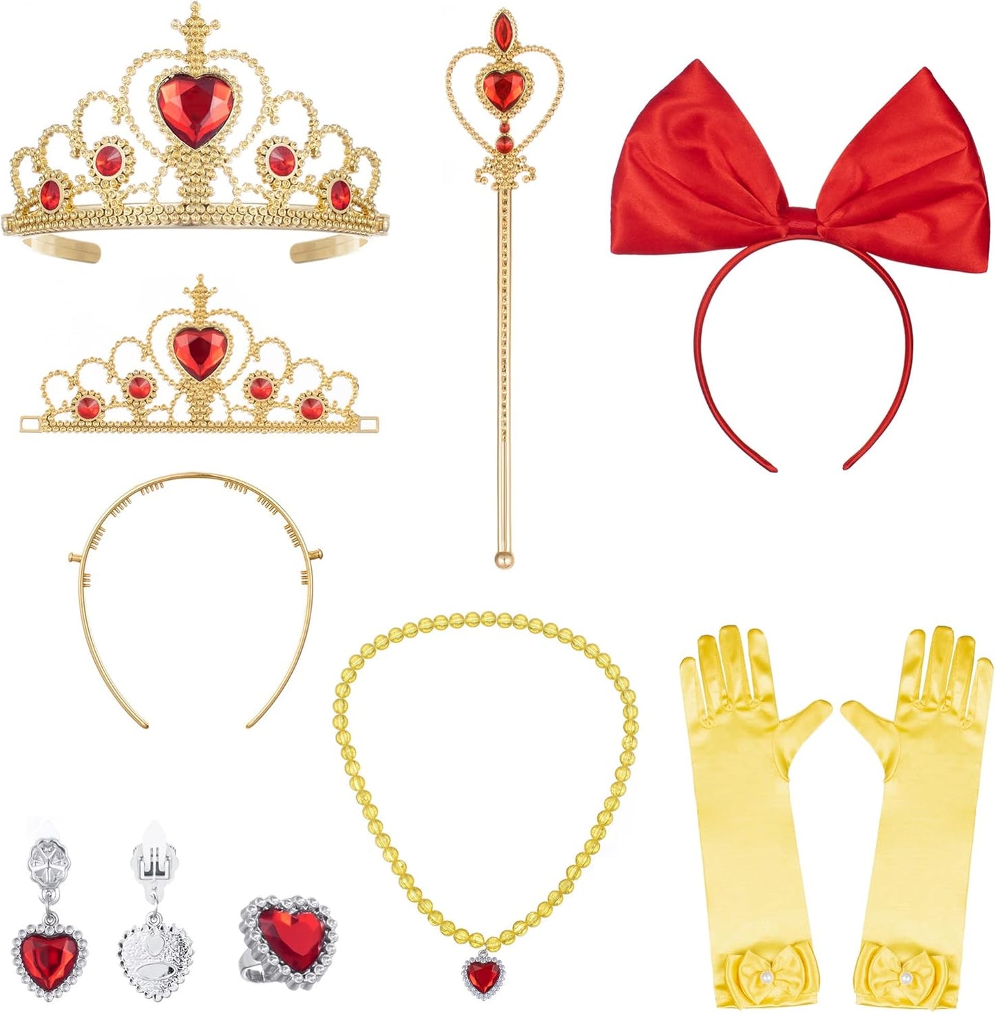 Princess Snow White Dress Costume for Toddler Girls Birthday Halloween Cosplay Party with Accessories 2-11 Years