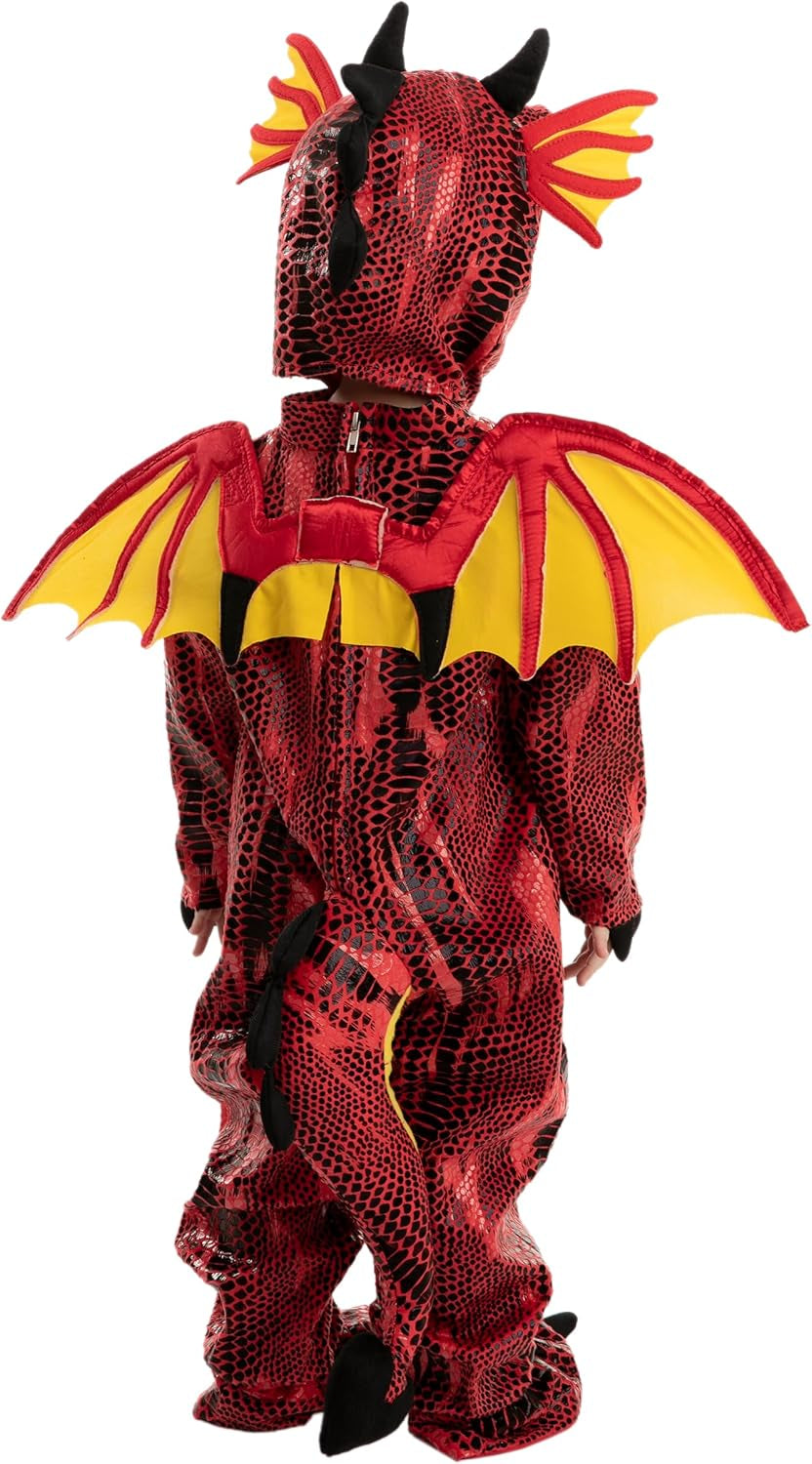 Toddler Dinosaur Costume Kids Dragon Costume with Wings Eggs for Unisex Baby Halloween Dress up Party