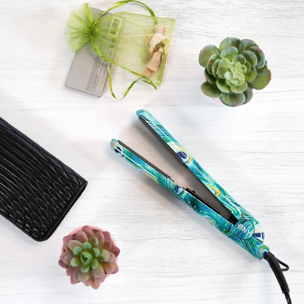 Original Ceramic Iron|Hair Straightener Curler 2 in 1|450° 1.25 Inch