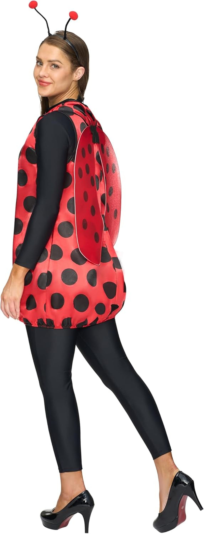 Halloween Lady Bug Costume Women Costumes Wings Headband Halloween Dress Cosplay Party Events