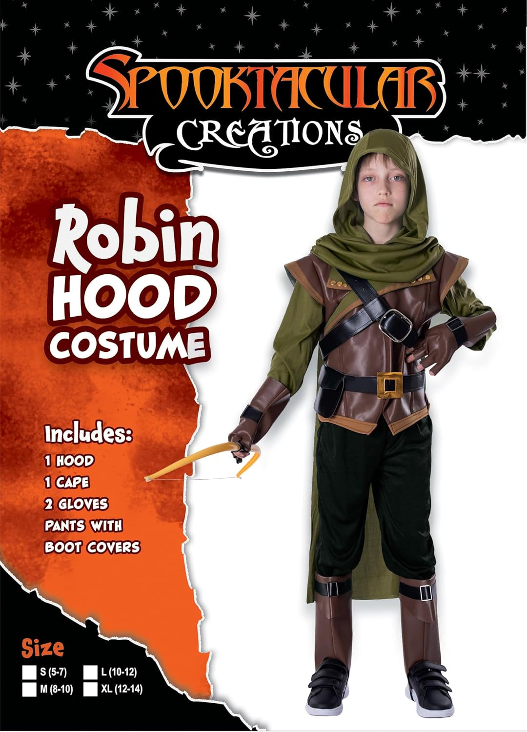 Boys Robin Hood Costume, Toddler Child Green Robin Outfit Set for Kids Halloween Dress up Parties