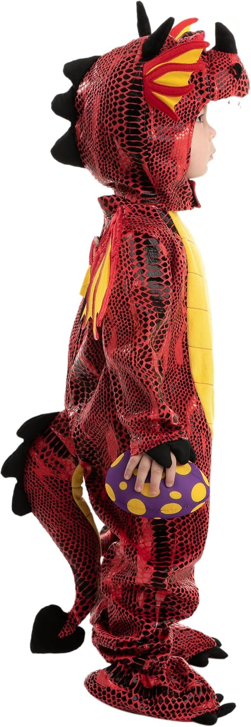 Toddler Dinosaur Costume Kids Dragon Costume with Wings Eggs for Unisex Baby Halloween Dress up Party