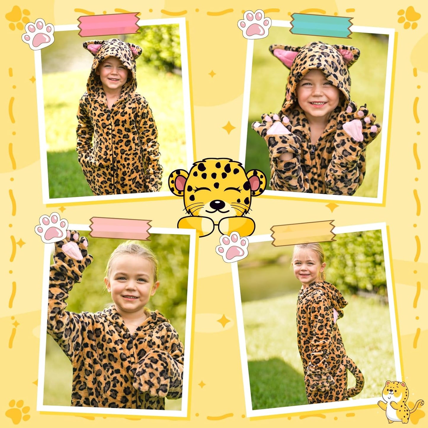 Cat Costume for Girls, Noir Costume, Onesie Costume for Kids, Halloween Costumes for Kids Girls