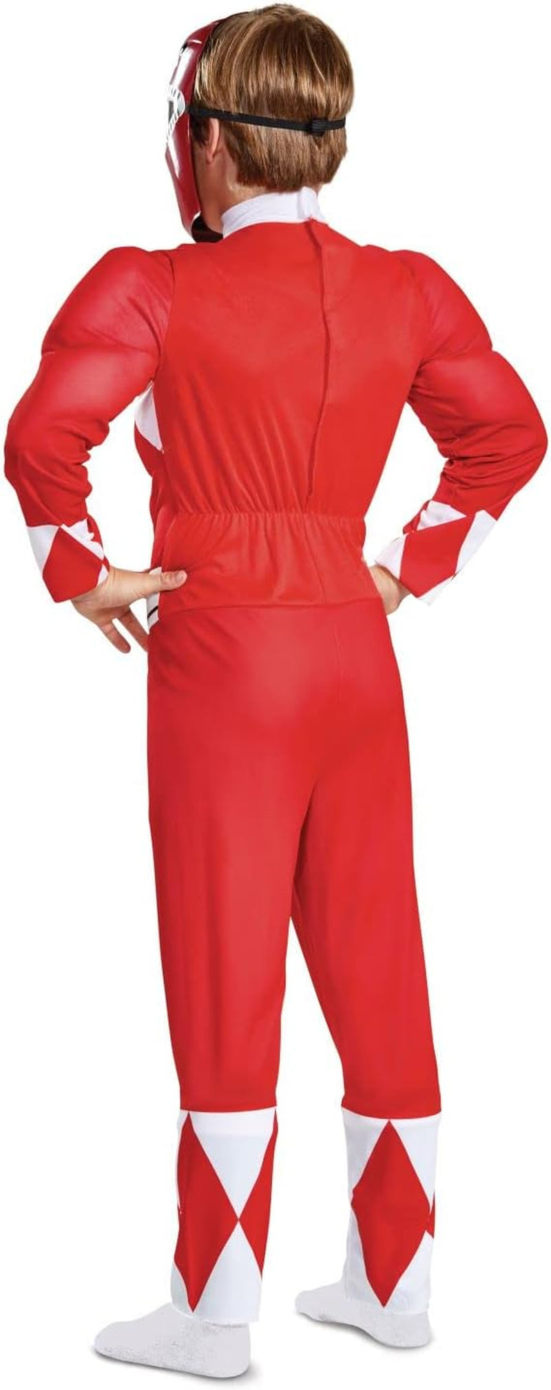 Ranger Classic Muscle Child Costume, Red, Size/(4-6)