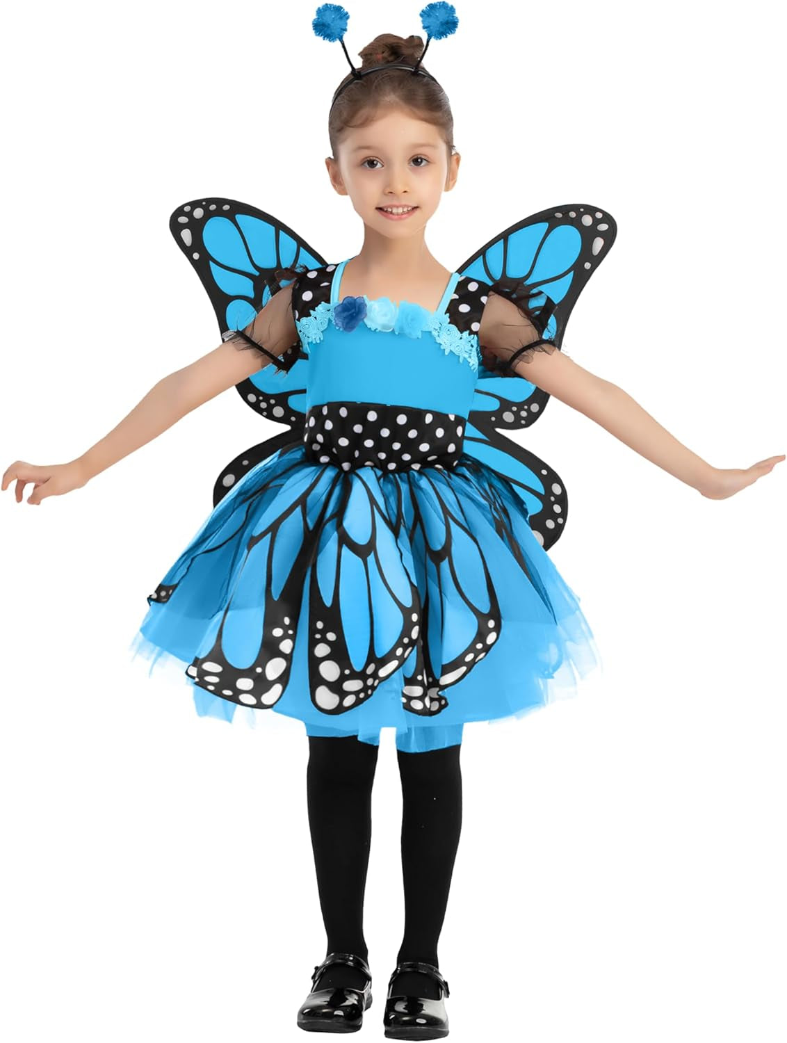 Unique Fantasy Monarch Butterfly Costume for Kids Halloween