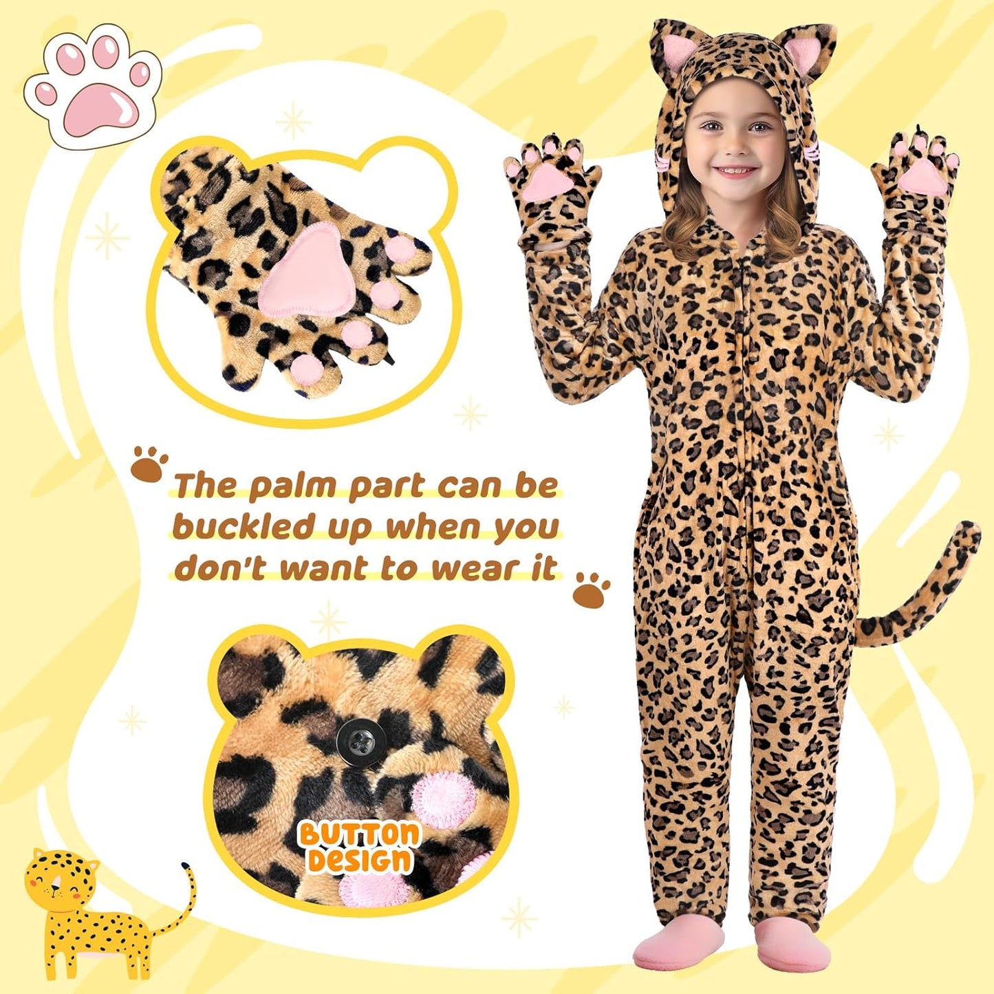 Cat Costume for Girls, Noir Costume, Onesie Costume for Kids, Halloween Costumes for Kids Girls