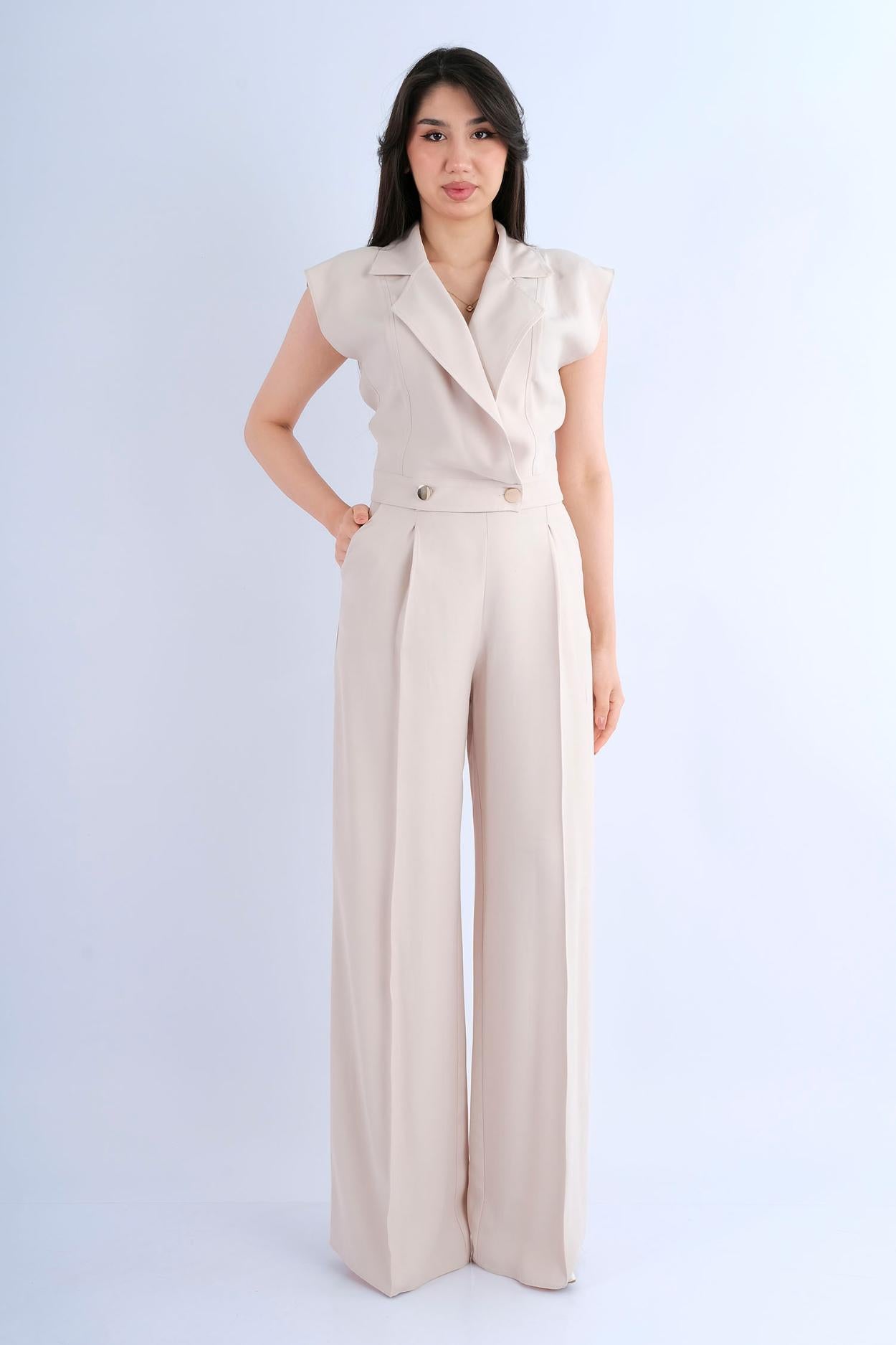 Top Corset Marine — vue de face