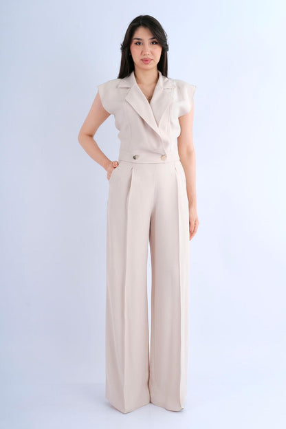 Top Corset Marine — vue de face