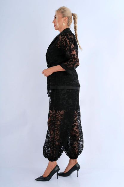 Ensemble Blouse Brodée - vue dos
