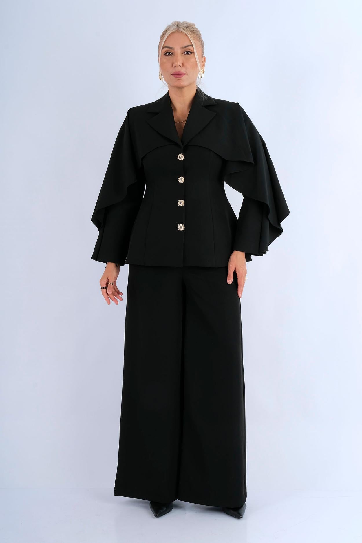 Tailleur Blazer Volants