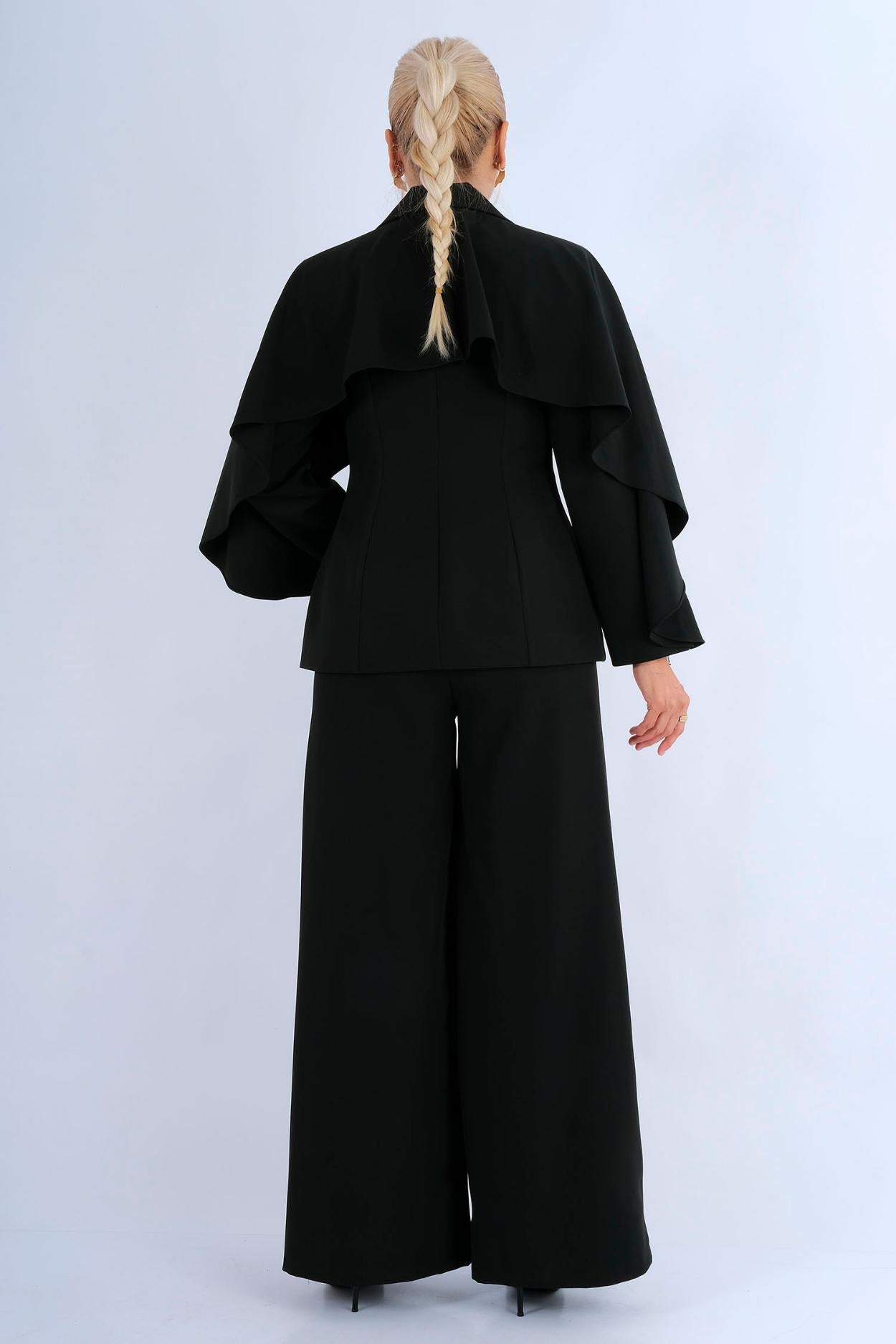 Tailleur Blazer Volants