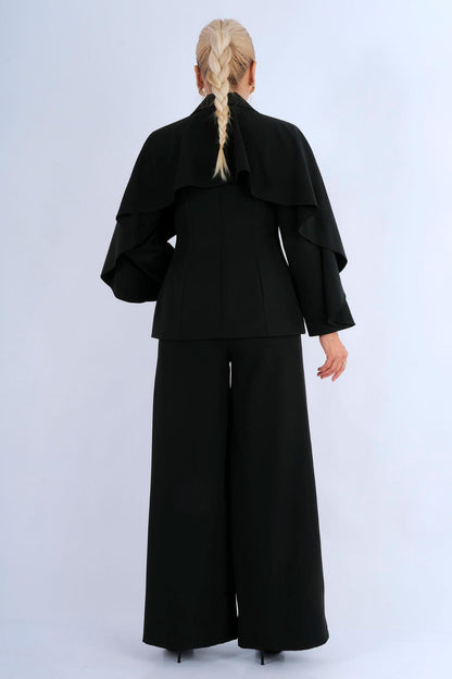 Tailleur Blazer Volants