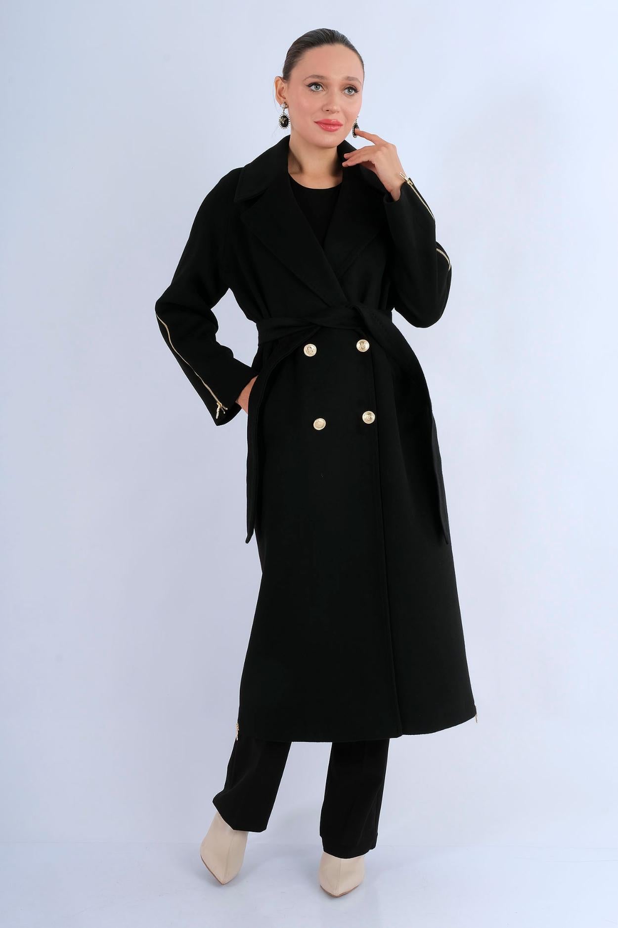 Manteau Double Boutonnage - vue face