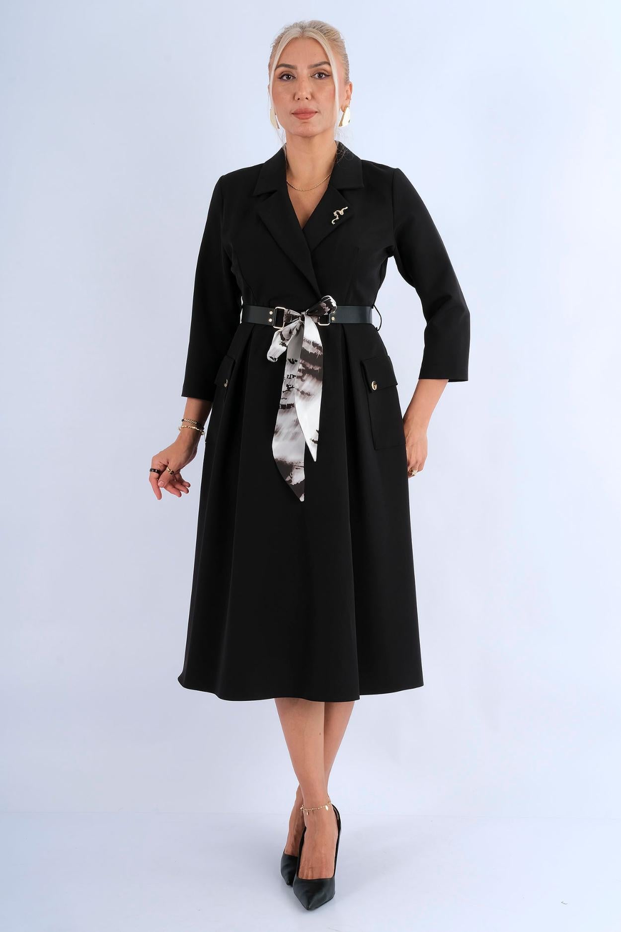 Robe Midi Blanche - Vue avant