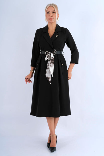 Robe Midi Blanche - Vue avant