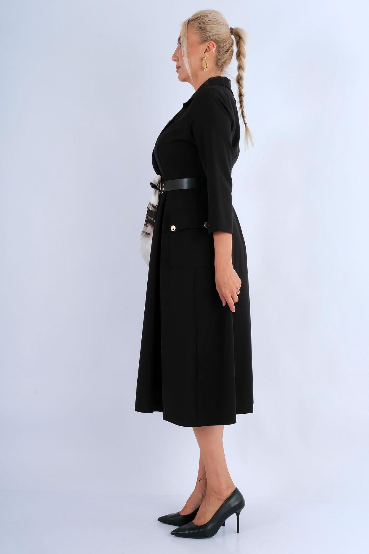 Robe Midi Blanche - Vue arrière