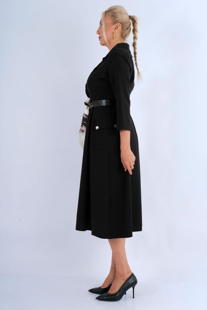 Robe Midi Blanche - Vue arrière