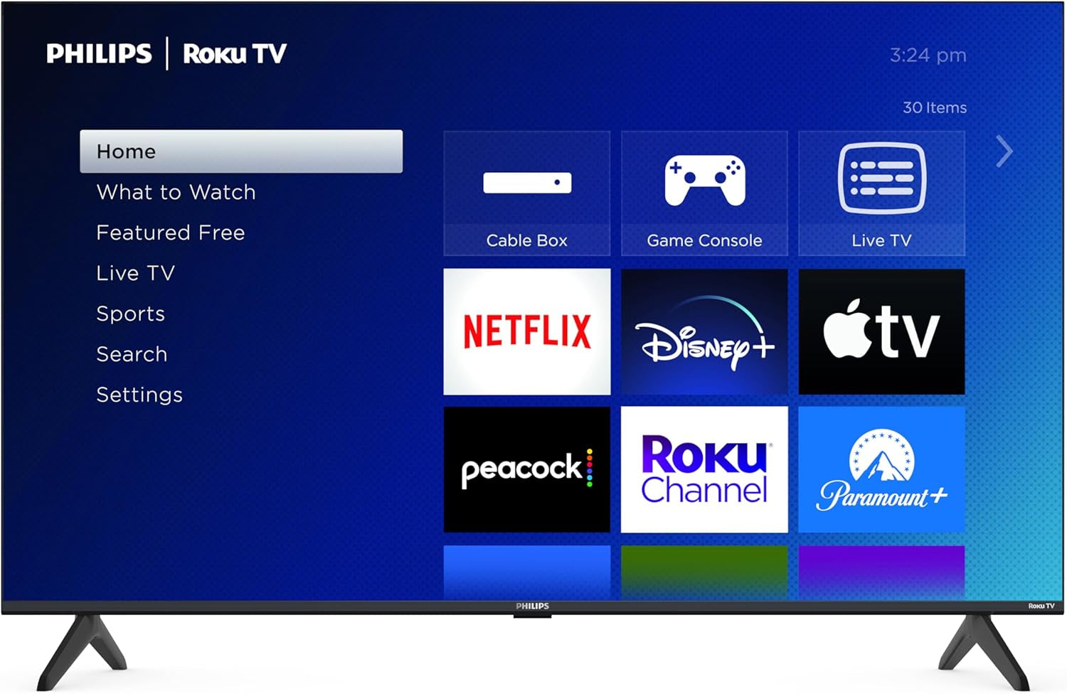 Roku TV 40" FHD 1080P LED-LCD Smart TV (40PFL6543/F6), Alexa Compatible
