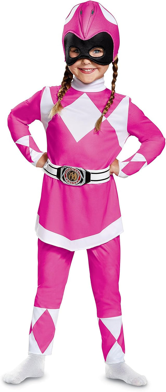 Ranger Toddler Classic Child Costume, Pink, Medium/(3T-4T)