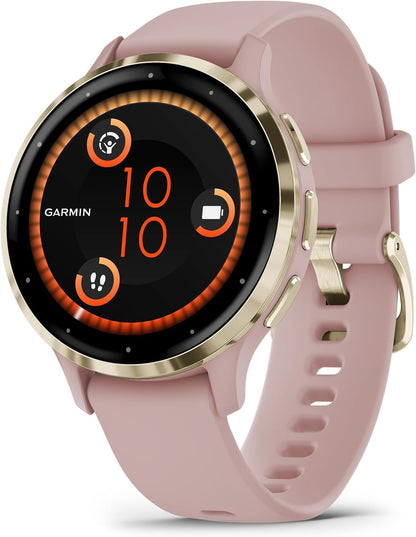 Venu 3S, GPS Smartwatch, AMOLED Display, Advanced Health and Fitness Features, up to 10 Days of Battery, 41 MM , French Gray