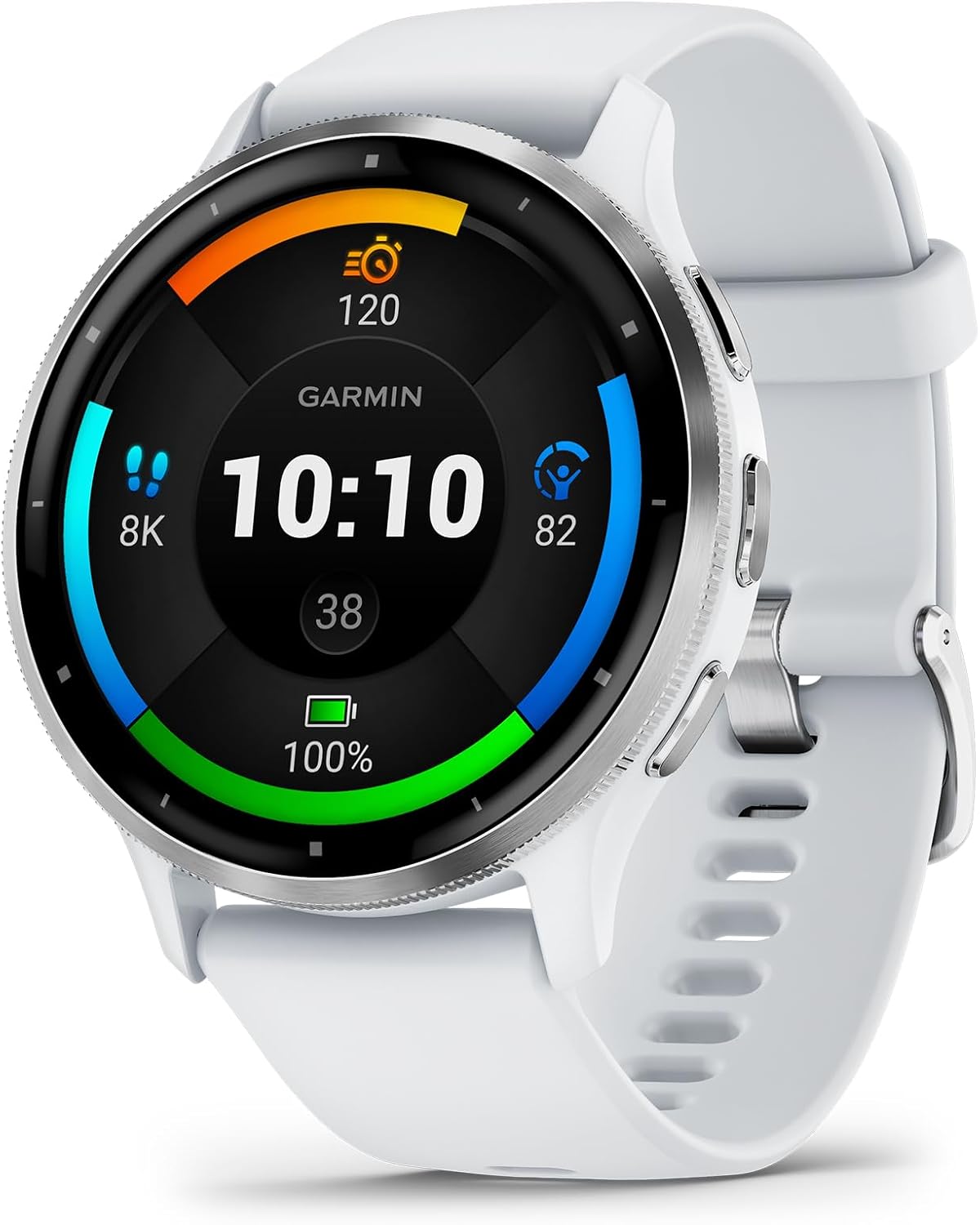 Venu 3S, GPS Smartwatch, AMOLED Display, Advanced Health and Fitness Features, up to 10 Days of Battery, 41 MM , French Gray