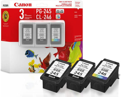 Genuine  PG-245XL HIGH Yield Twin Ink Cartridge Value Pack, Black, 2-Pack