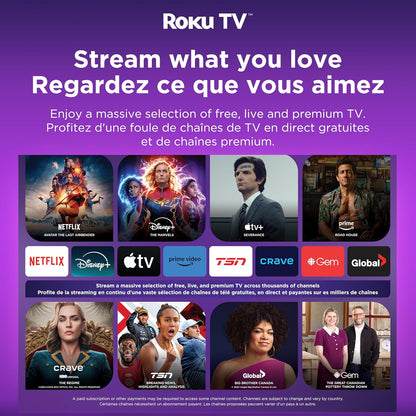 Roku TV 40" FHD 1080P LED-LCD Smart TV (40PFL6543/F6), Alexa Compatible