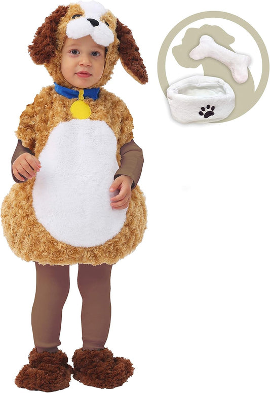 Baby Puppy Costume for Halloween Dress up Party, Animal Theme Party
