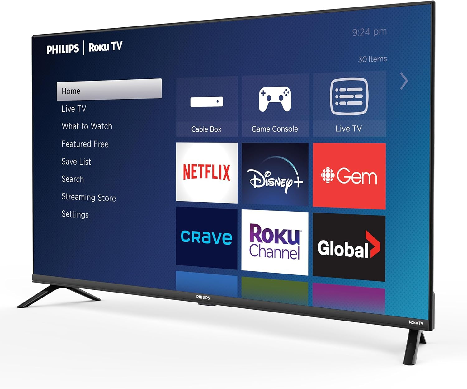 Roku TV 40" FHD 1080P LED-LCD Smart TV (40PFL6543/F6), Alexa Compatible
