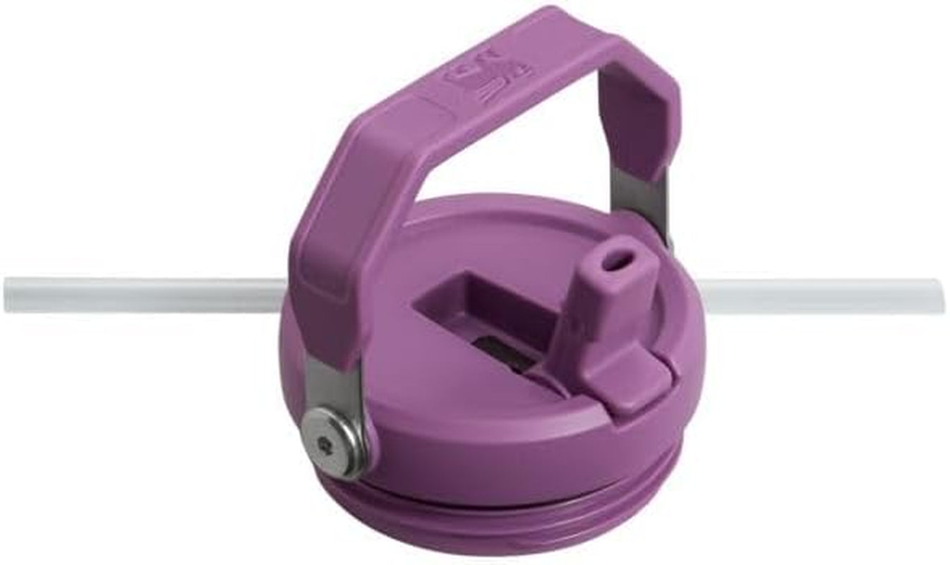 Iceflow Flip Straw Tumbler with Handle 30 Oz | Twist on Lid and Flip up Straw | Leak Resistant Water Bottle | Insulated Stainless Steel |Bpa-Free | Lilac