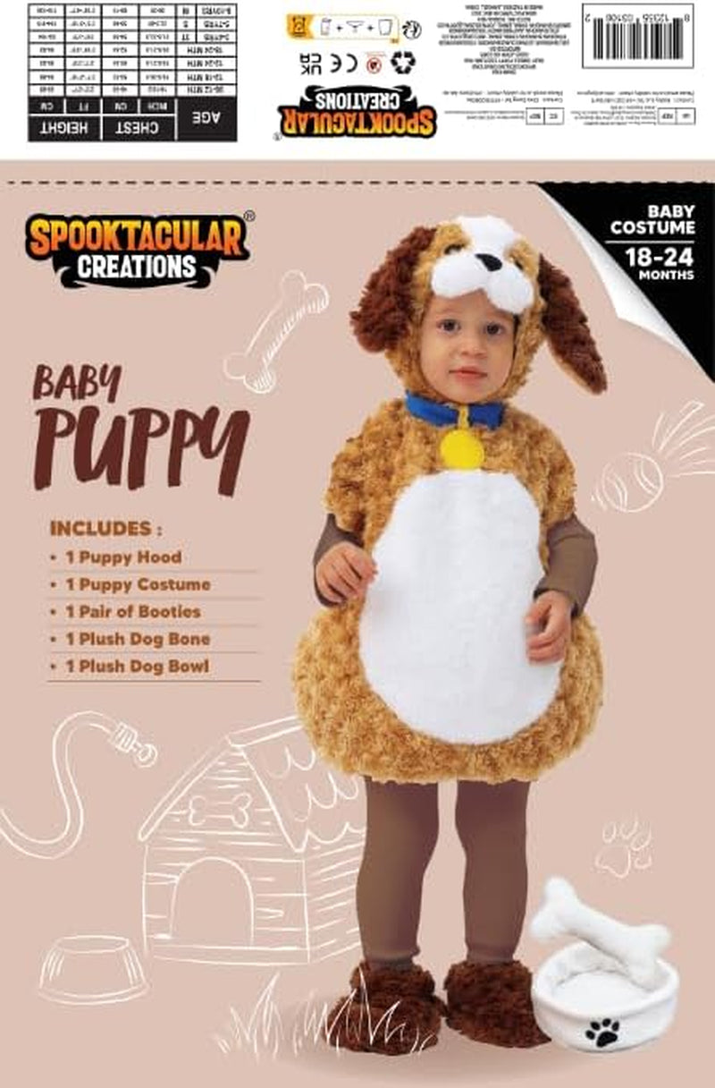 Baby Puppy Costume for Halloween Dress up Party, Animal Theme Party
