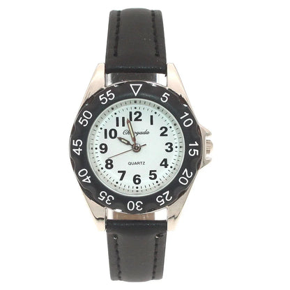 Cute Unicorn Girls Watch for Kids Girls Boy Leather Wristwatch Casual Watches Fashion Children Learn Time Watch Kids Watch