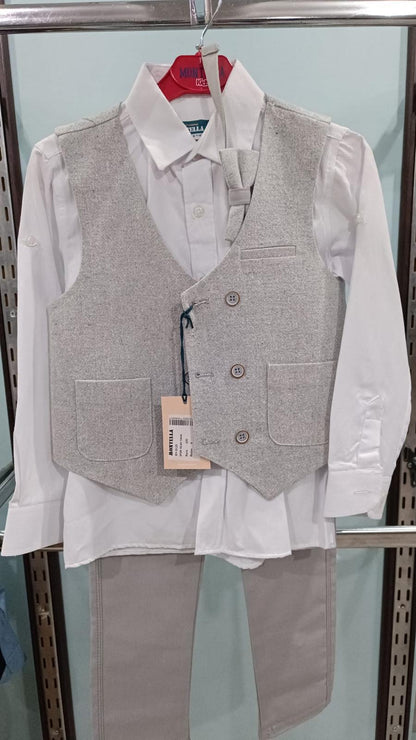 💙 Ensemble "Ciel Élégant" – Charme et Distinction pour Petits Messieurs - EEGT