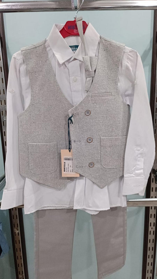 💙 Ensemble "Ciel Élégant" – Charme et Distinction pour Petits Messieurs - EEGT