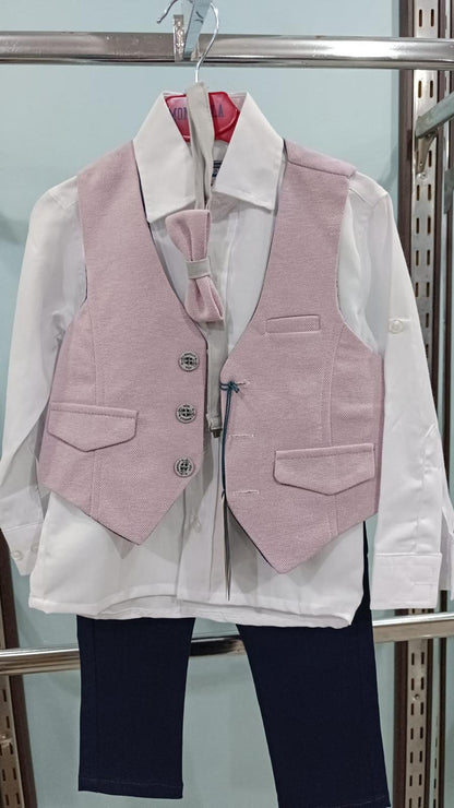 💙 Ensemble "Ciel Élégant" – Charme et Distinction pour Petits Messieurs - EEGT