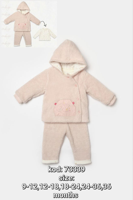 🐻👶 Ensemble Bébé "TONGS" – FW '26 – Tendresse Peluche et Look Ourson - EBT