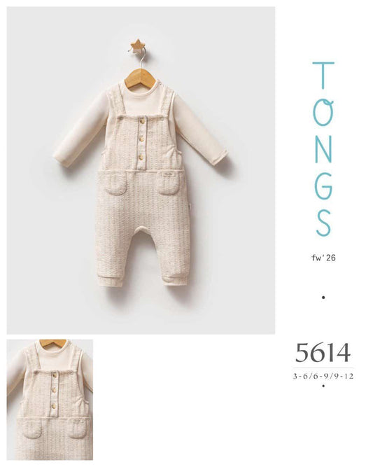 🧵👶 Ensemble Bébé "TONGS" – Collection FW '26 – Style Doux et Finitions Authentiques - EBT
