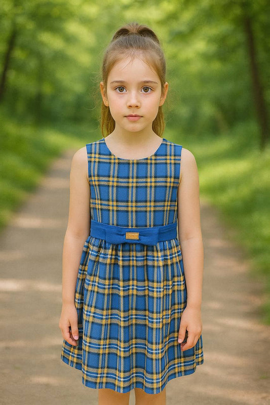 💛 Robe Fille "Jardin d’Été" – Fraîcheur, couleur et élégance naturelle - REFT