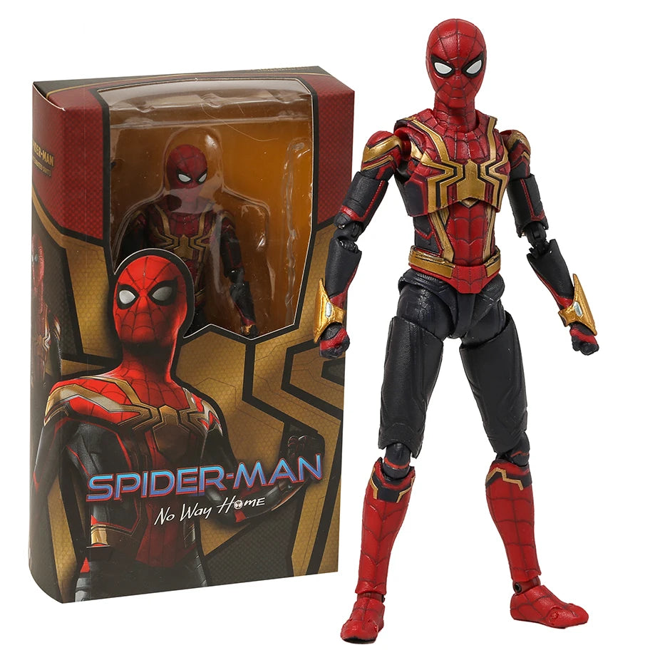 SHF Spider Man Homecoming the Spiderman PVC Action Figure Collectible Model Toy