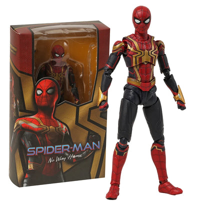 SHF Spider Man Homecoming the Spiderman PVC Action Figure Collectible Model Toy