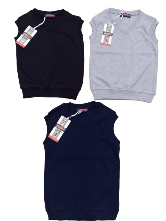 Pull sans manches col V - HEGT