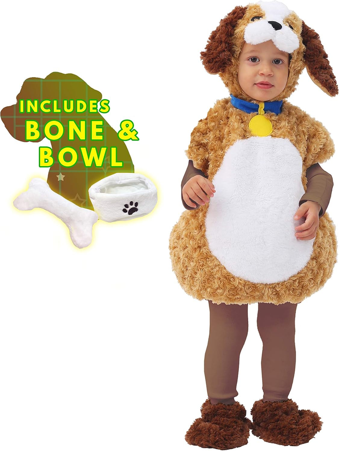 Baby Puppy Costume for Halloween Dress up Party, Animal Theme Party